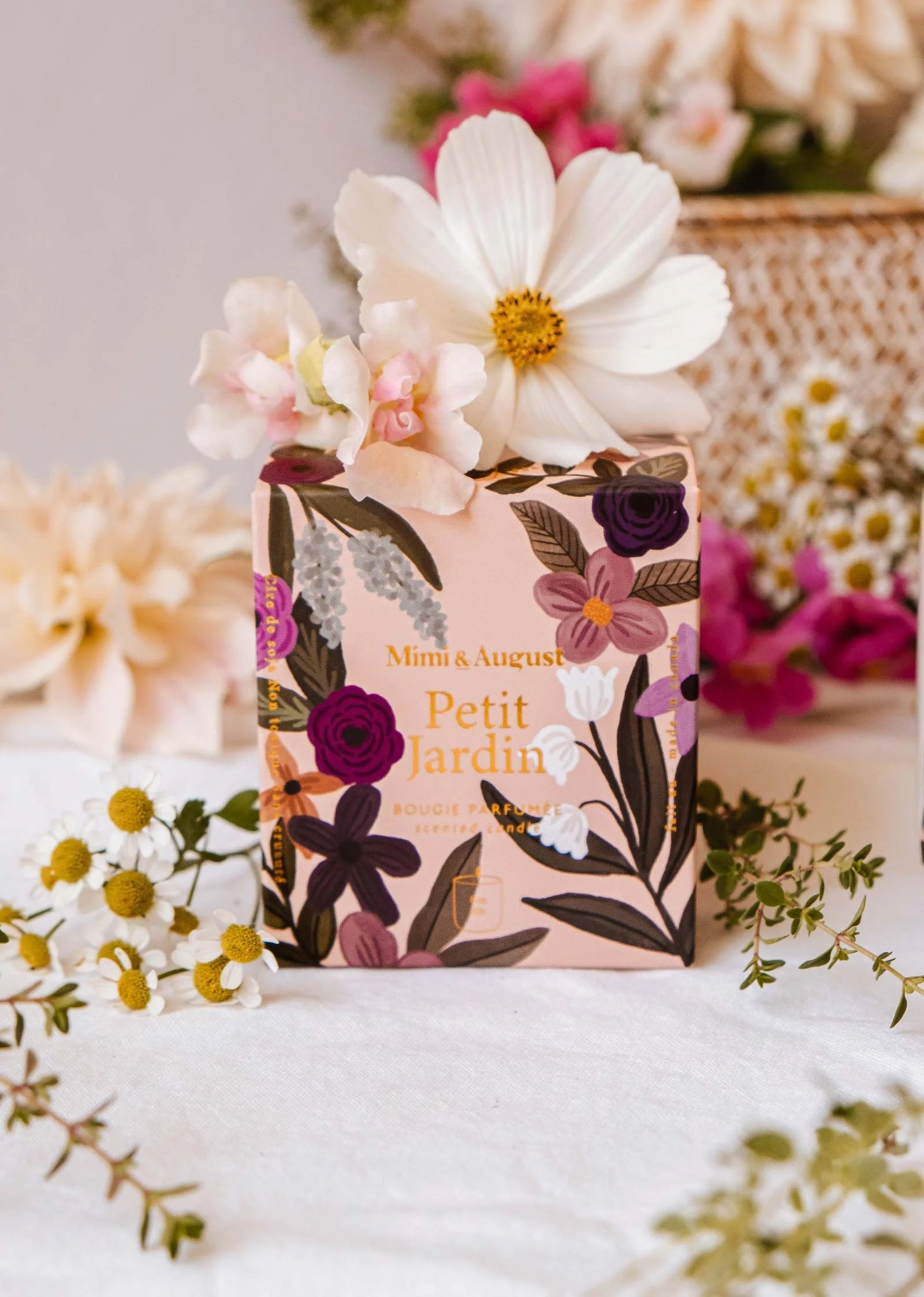 Mimi & August - Petit Jardin - Bougie Réutilisable