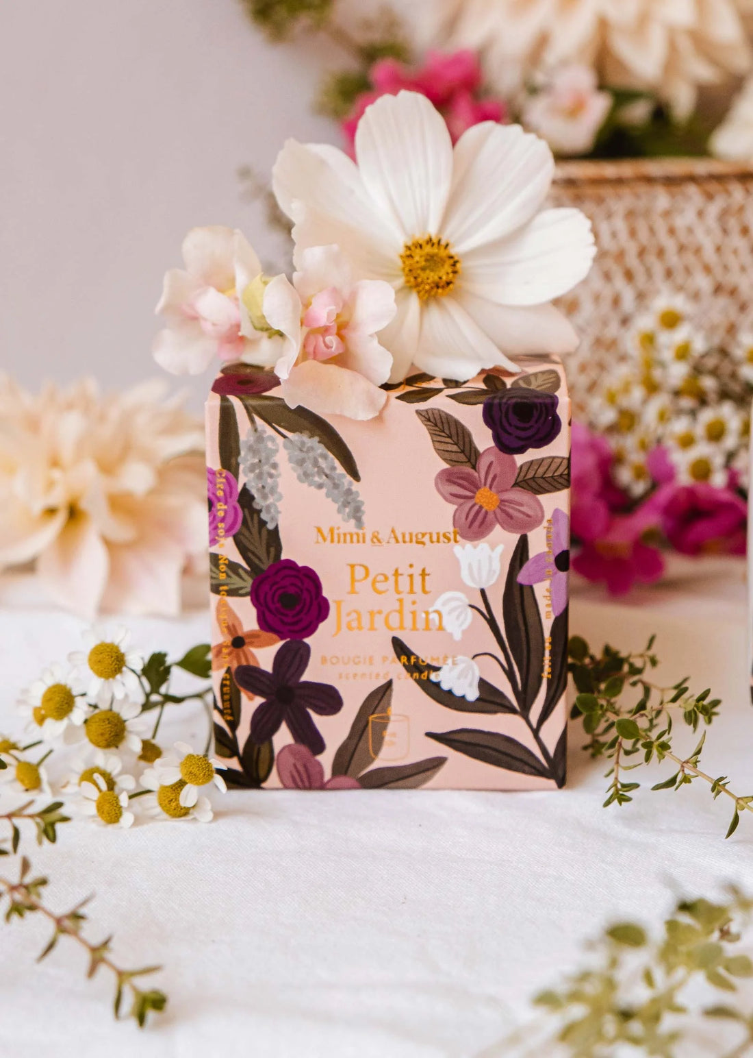 Mimi & August - Petit Jardin - Bougie Réutilisable