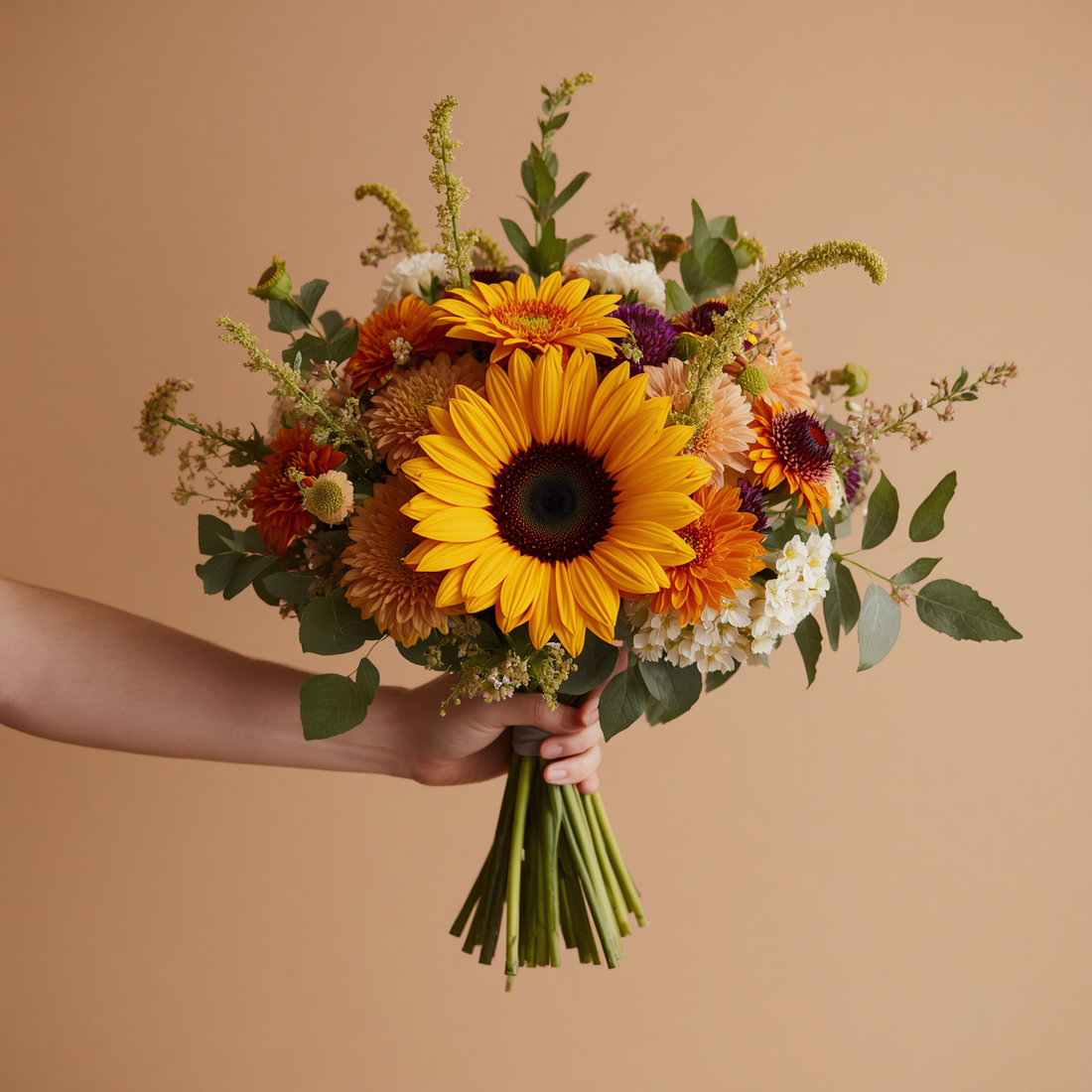 Seasonal bouquet-making workshop