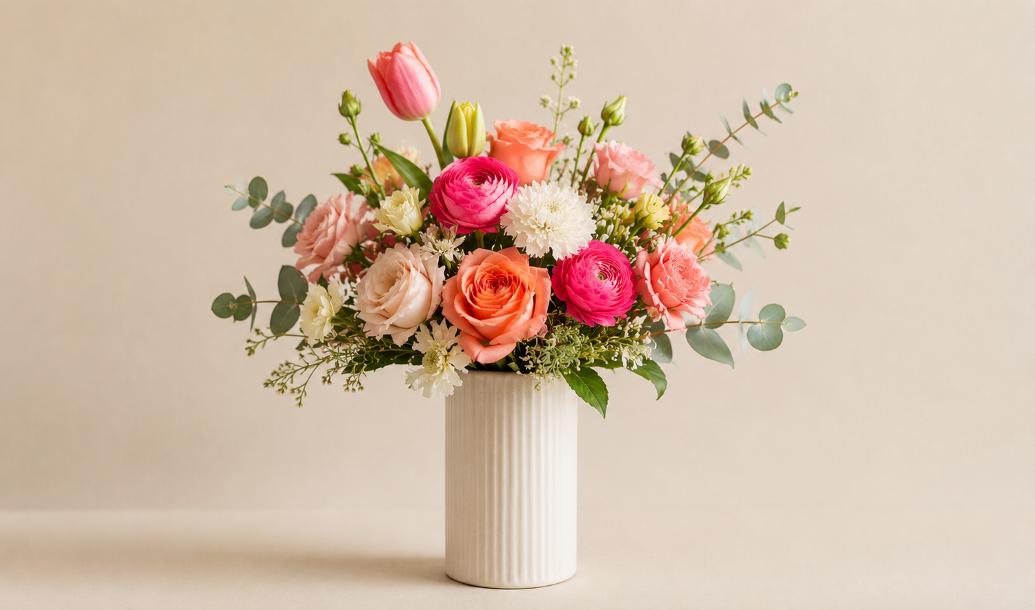 Atelier de composition florale en vase